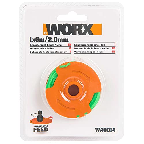 Worx WA0014 Bobina Filo Decespugliatore 2mm 6m WG184E WG168E