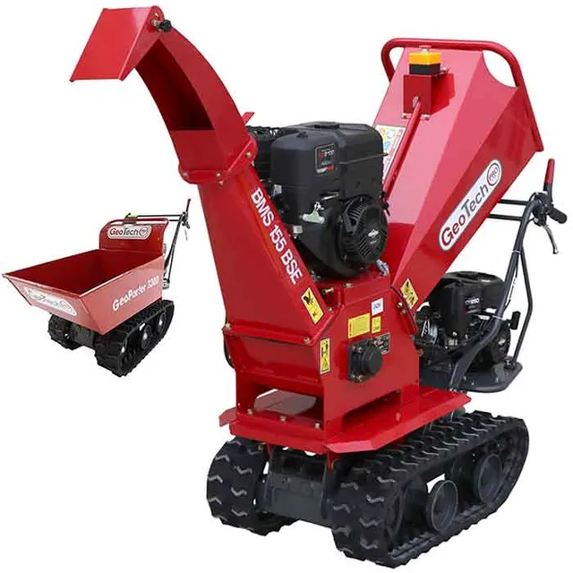 Geotech BMS155 Biotrituratore Cingolato Benzina 90 mm