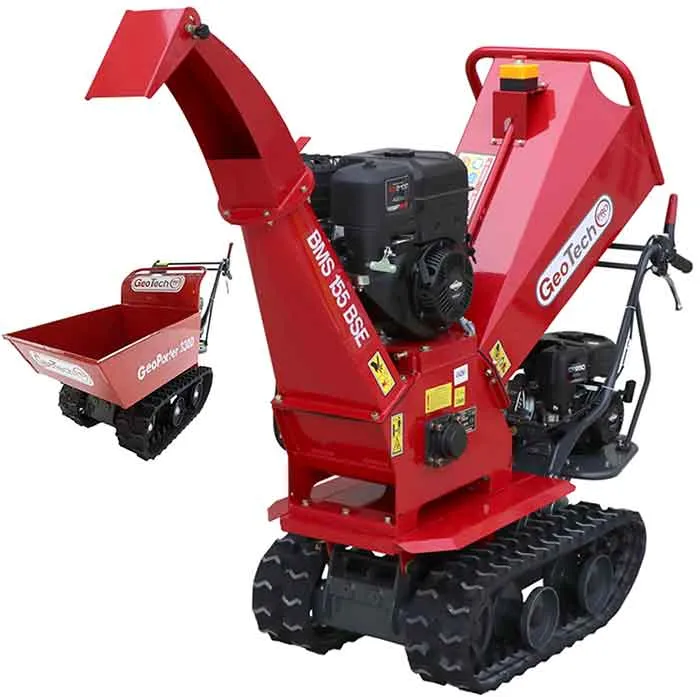 Geotech BMS155 BS Biotrituratore Cingolato B&S 420 cc