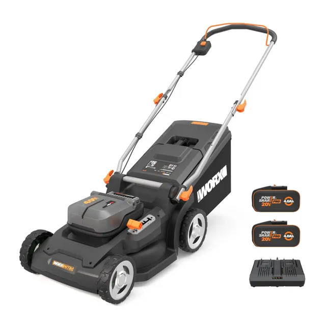 Worx WG745E tosaerba a batteria 40V taglio 41 cm spinta
