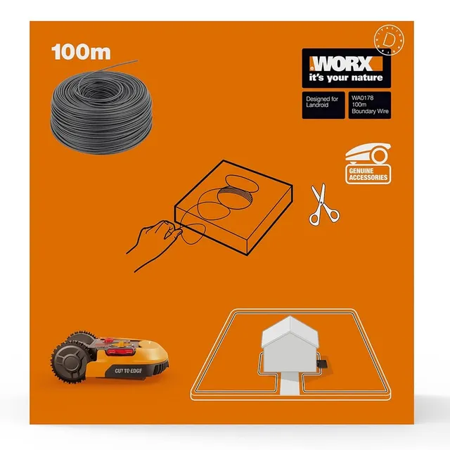 WORX Landroid WA0178 filo perimetrale 100m originale