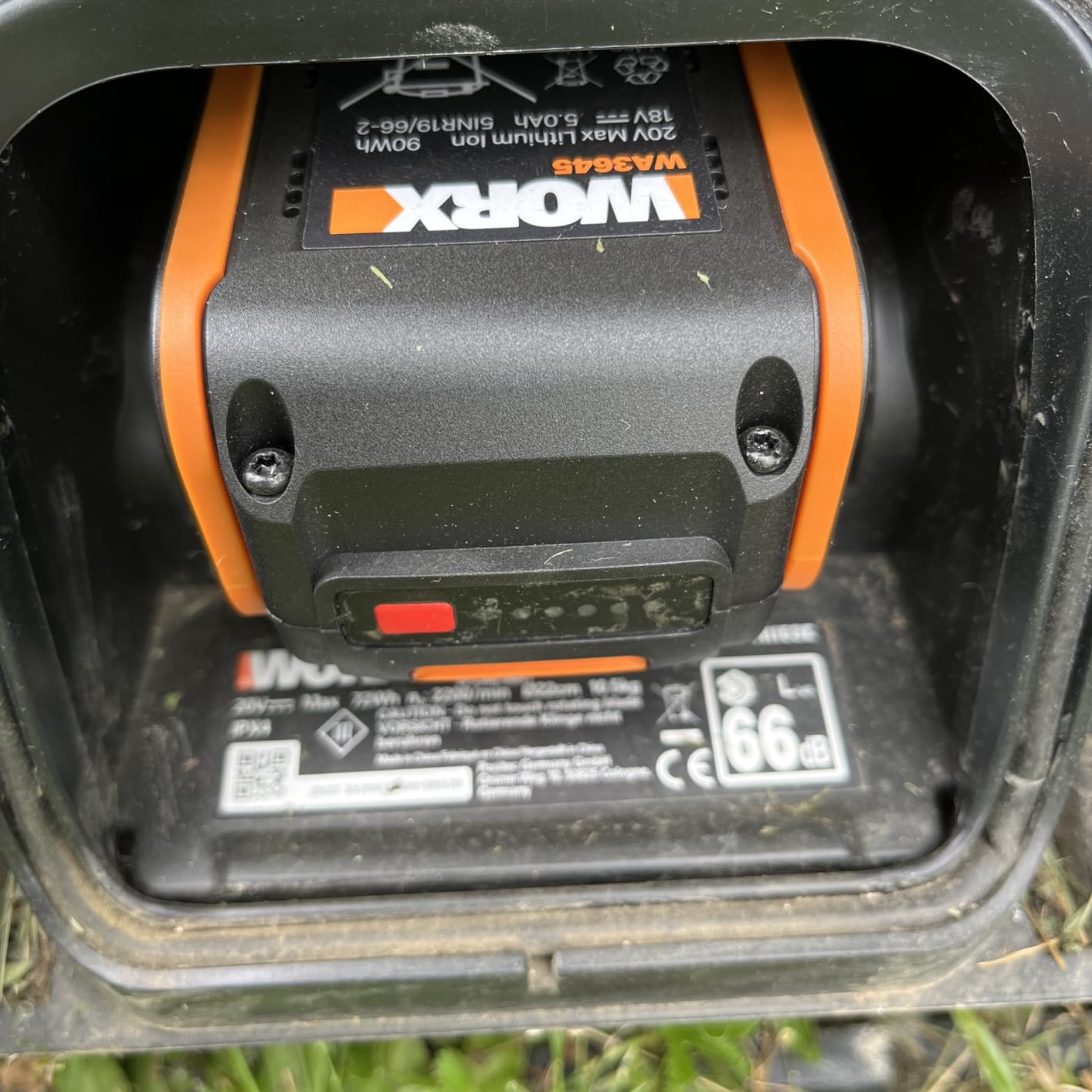 Worx PowerShare Pro WA3645 Batteria 20V 5,0Ah lunga durata