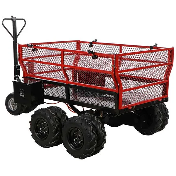 Geotech E-Truck 600 carriola elettrica ruote 600 kg 48V 15Ah