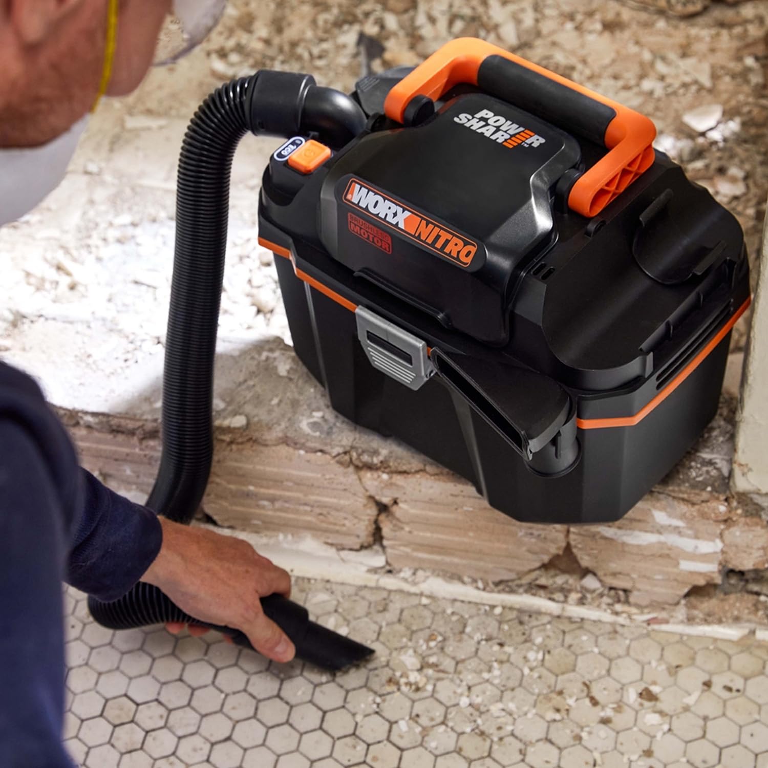 WORX WX031.9 aspirapolvere solidi liquidi 20V solo corpo brushless