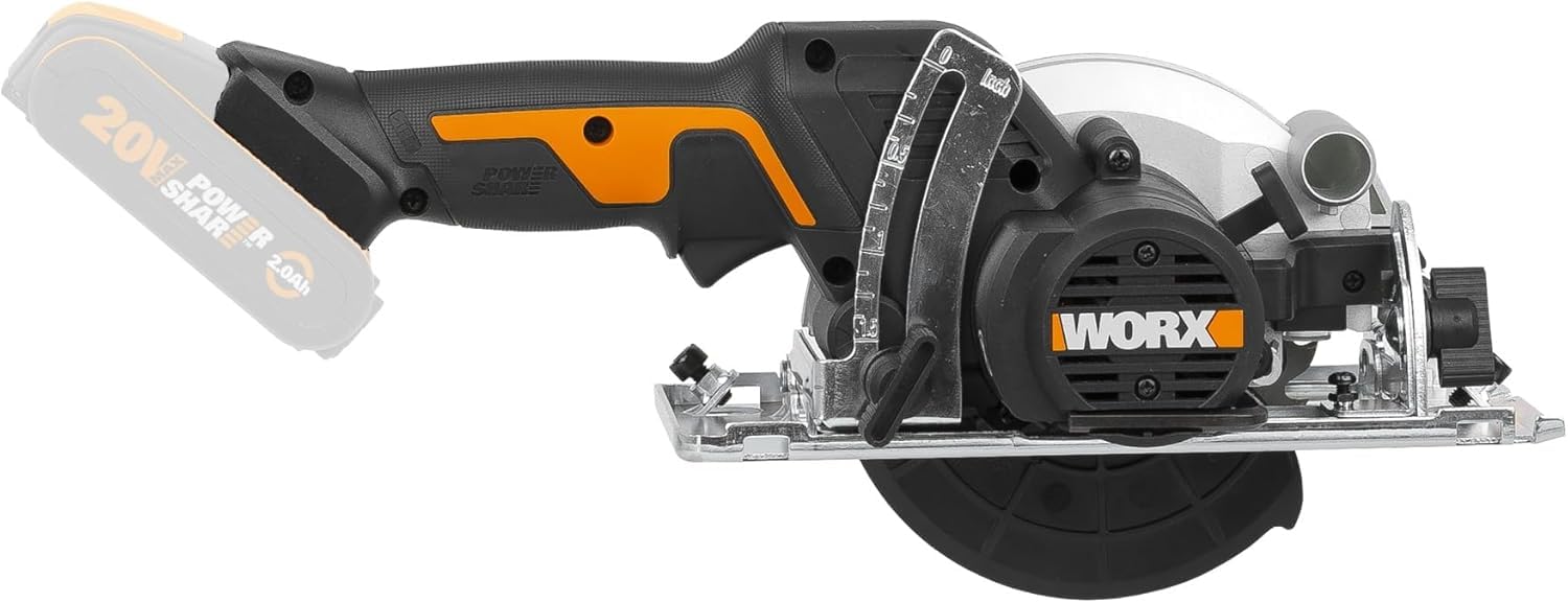 Worx WX531.9 sega circolare batteria 20V solo corpo 120mm
