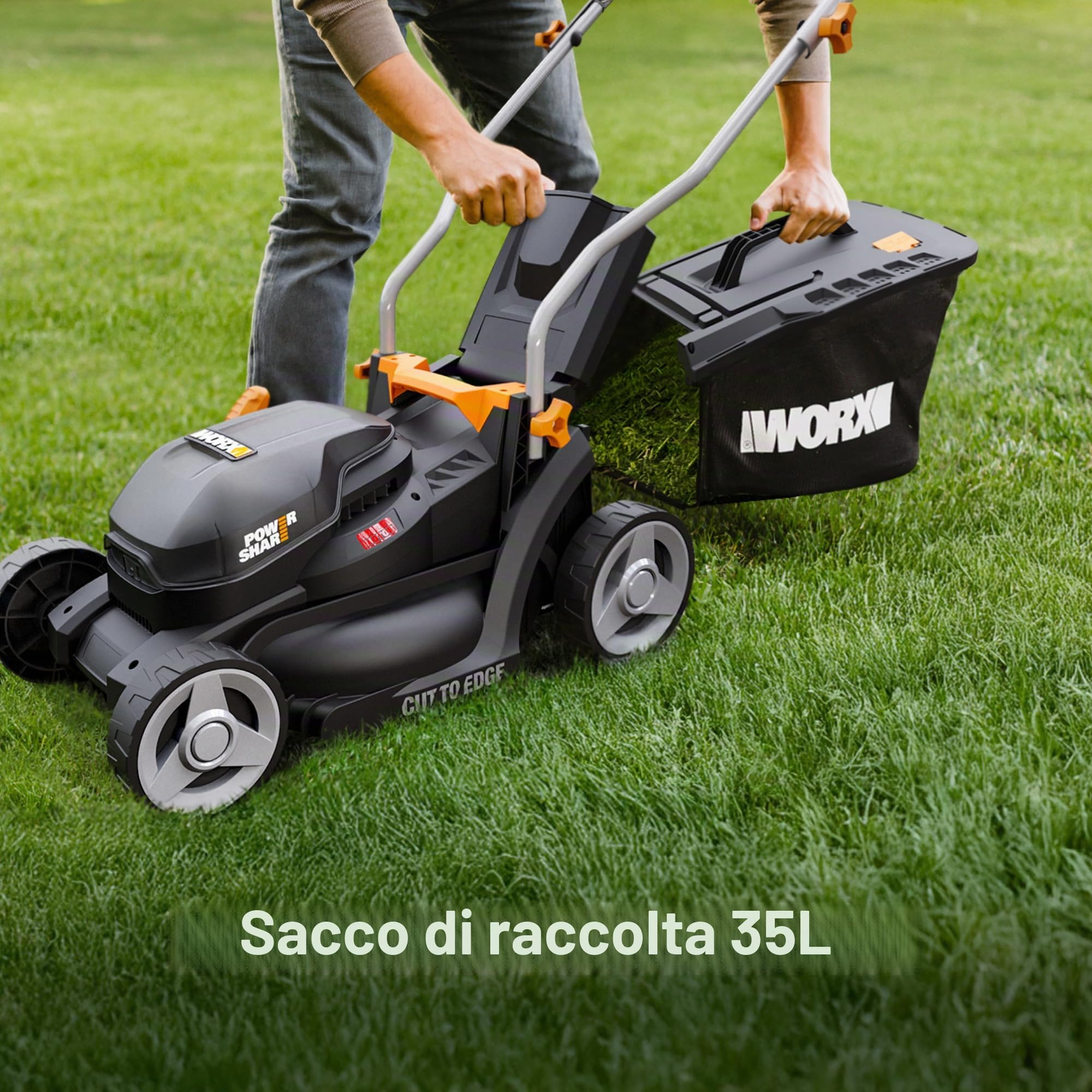Worx WG733E tosaerba batteria 20V 33cm 250mq