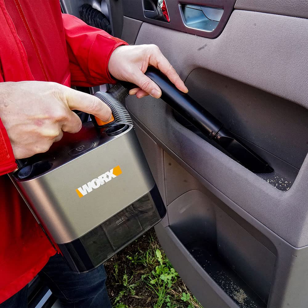 WORX WX030.9 Aspirapolvere Portatile 20V Solo Corpo Retrattile