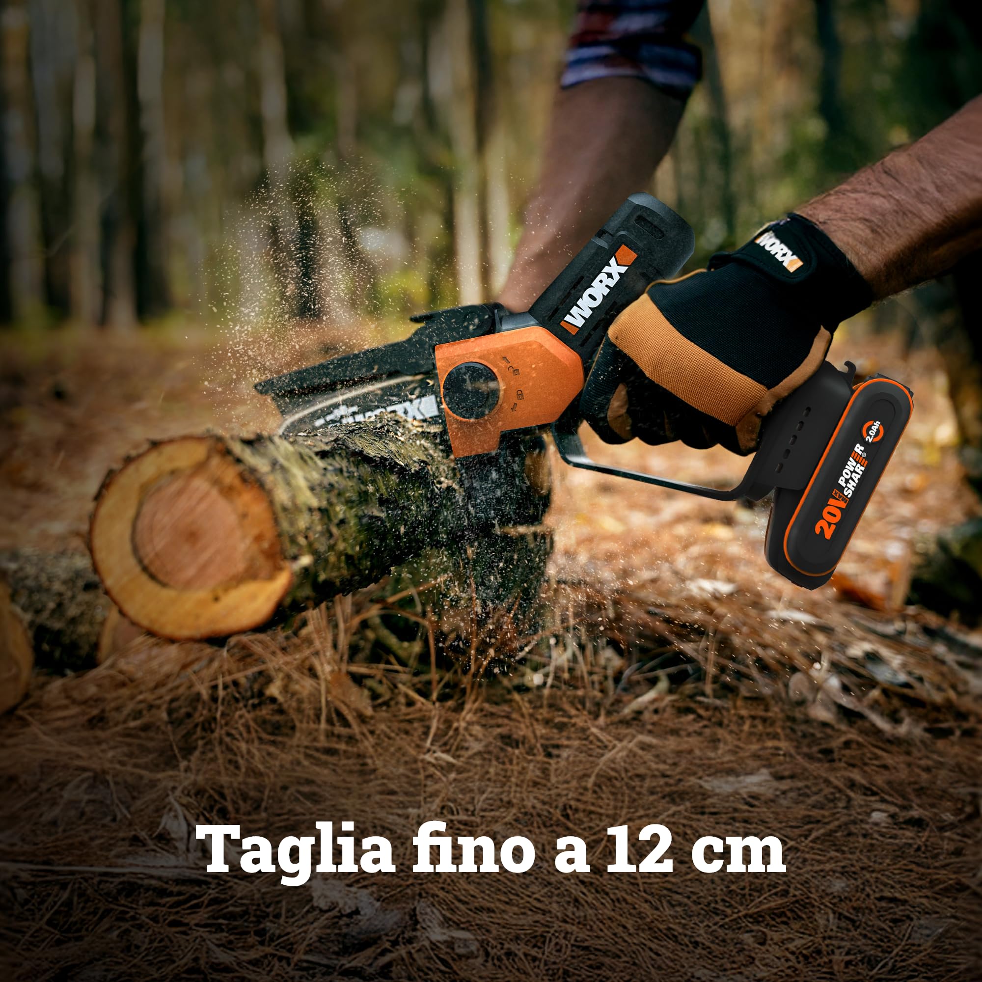 WORX WG326E.9 potatore a batteria 20V solo corpo