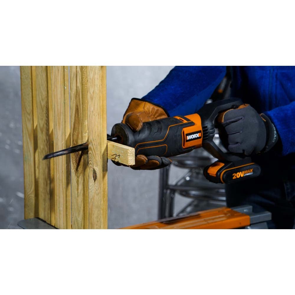 Worx WX500.9 sega a gattuccio 20V solo corpo 130 mm