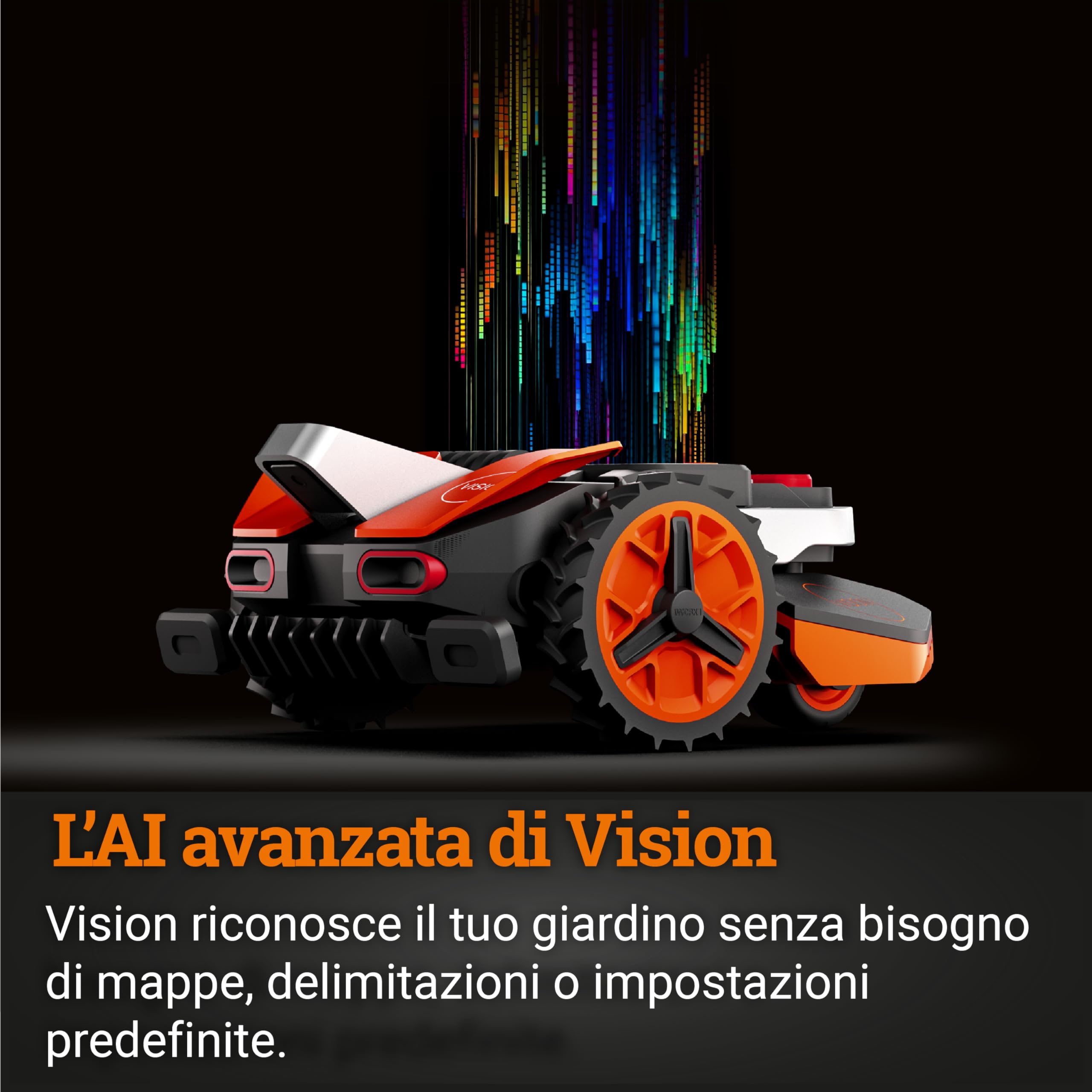 WORX Vision S250 WR202E robot tosaerba 250mq senza filo