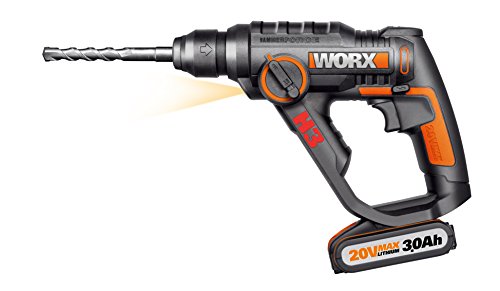 Worx H3 WX390.31 trapano martello avvitatore 20V 3,0Ah 3in1