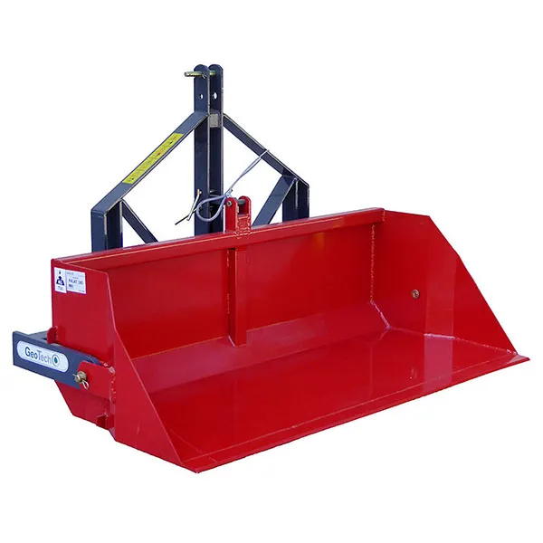 Geotech pala posteriore per trattore 180 cm 700 kg serie pesante