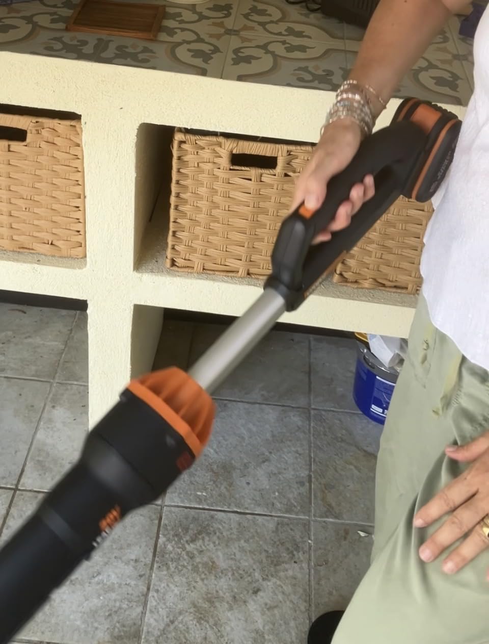 Worx WG543E Soffiatore 20V LeafJet con Batteria 4Ah