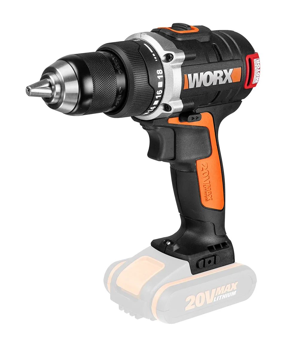 Worx WX175 Trapano Avvitatore Brushless 20V Solo Corpo