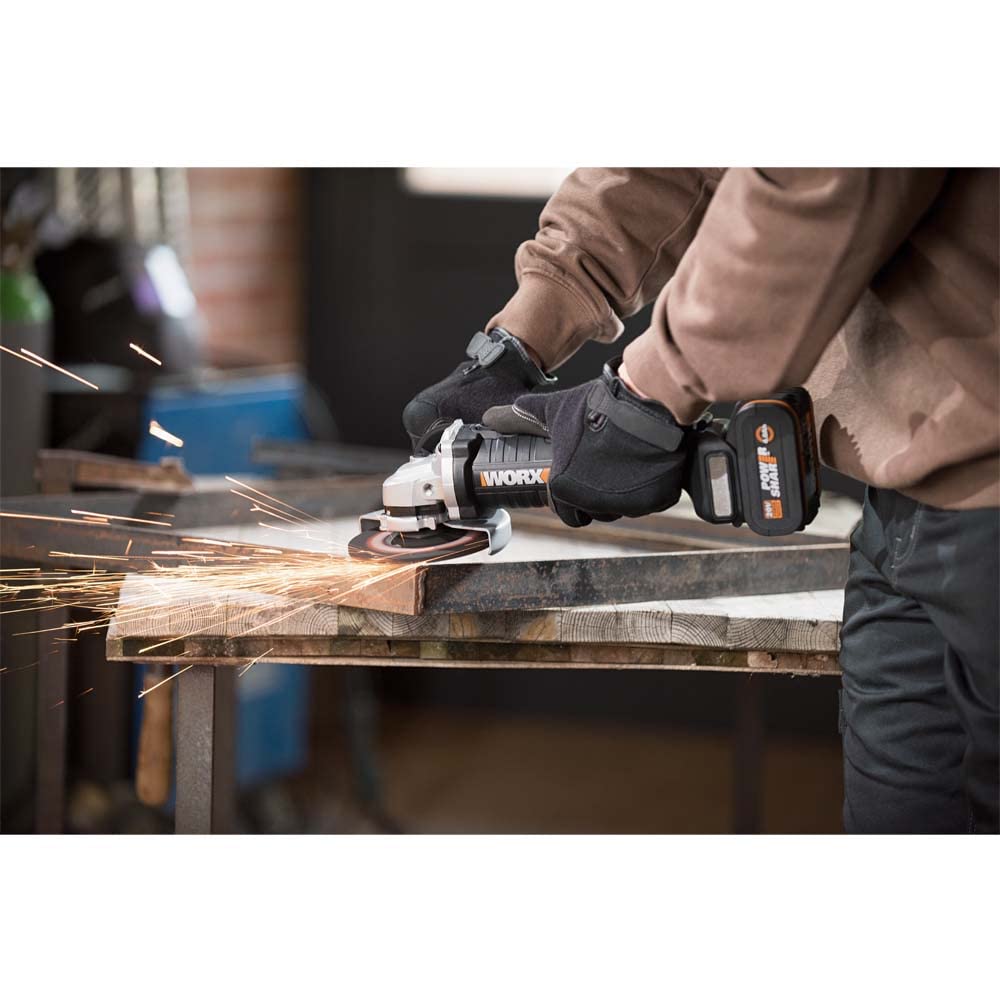 WORX WX812 smerigliatrice angolare 20V con batteria