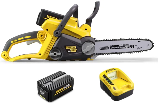 Nemura motosega a batteria 40V 35 cm Oregon 1x2Ah
