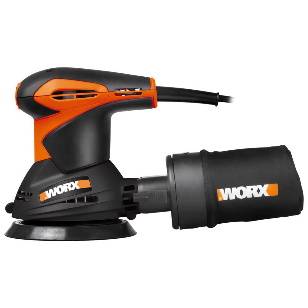 Worx WX652.1 levigatrice roto-orbitale 125 mm 300 W velcro