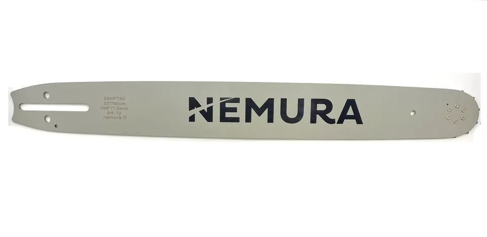 Nemura Barra Motosega 50 cm Passo 3/8 Calibro 1,5 mm Solo