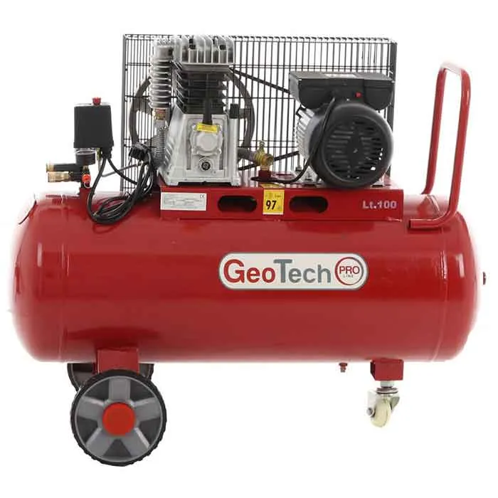Geotech BACP100-8-2 compressore 100 L 8 bar