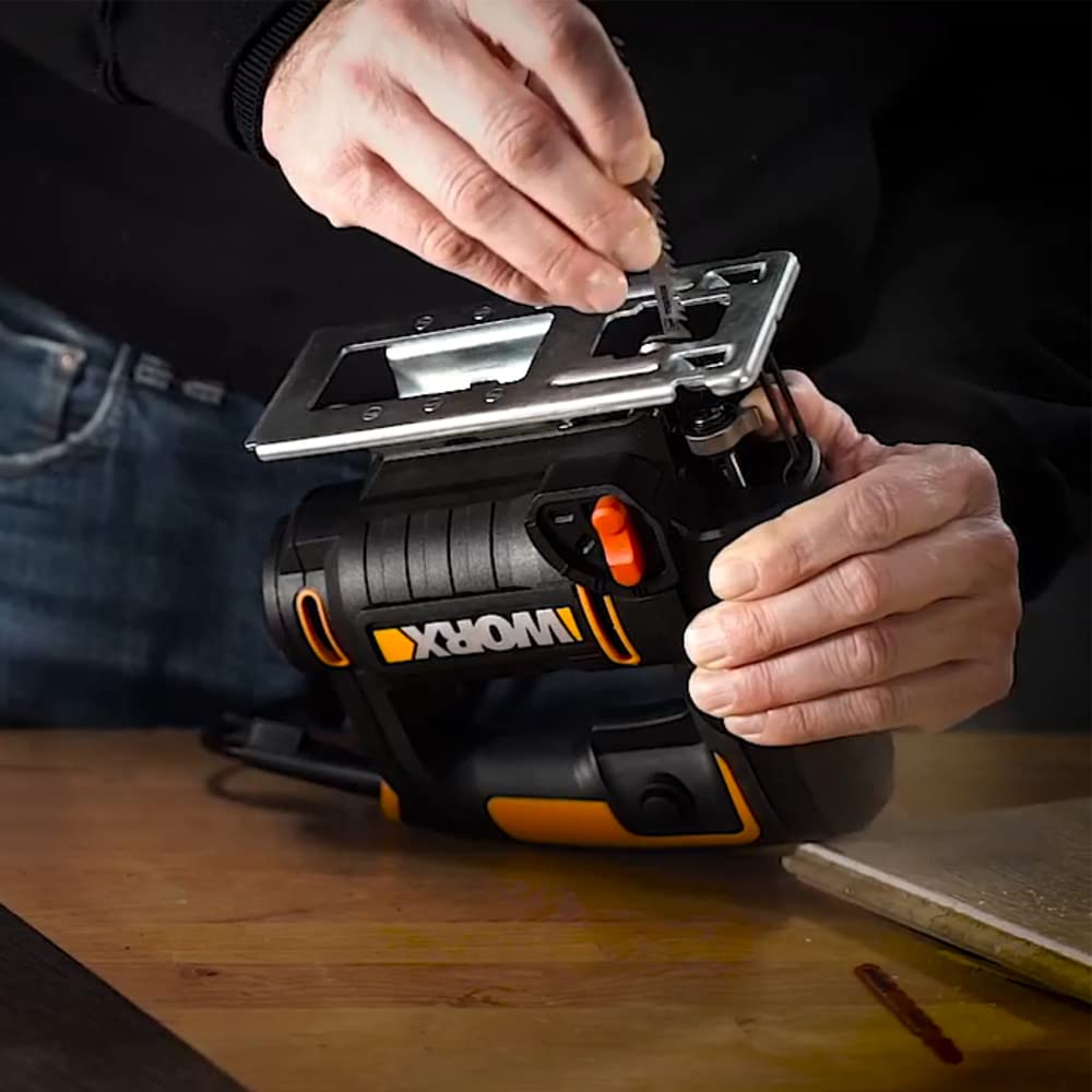 Worx WX479 seghetto alternativo 750W taglio 0-45° con lame