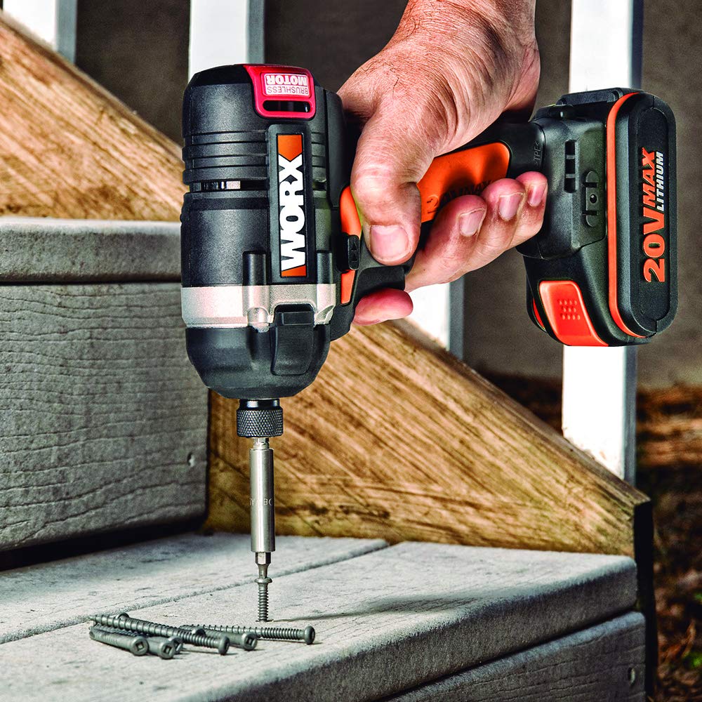 Worx WX292 Avvitatore a Impulsi 20V 2 Batterie 2,0Ah