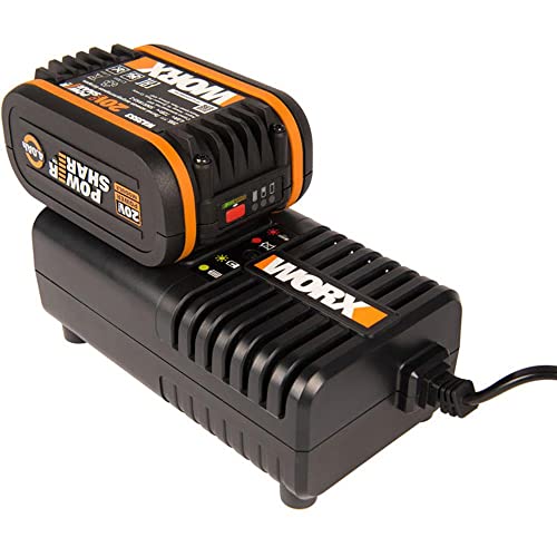 Worx PowerShare WA3604 kit batteria 4.0Ah + caricabatterie 20V