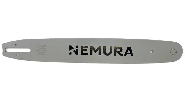Nemura barra motosega 45 cm per AEG passo 3/8"