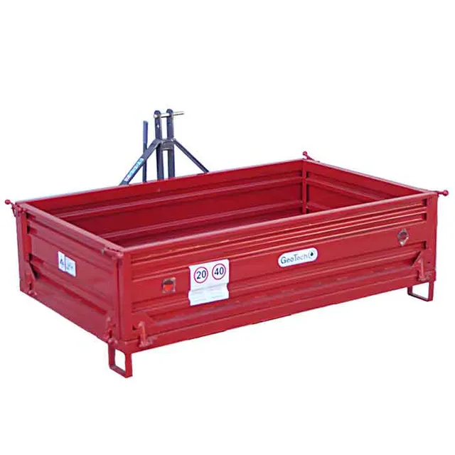 Geotech TRP 180 cassone per trattore 180 cm basculante 700 kg