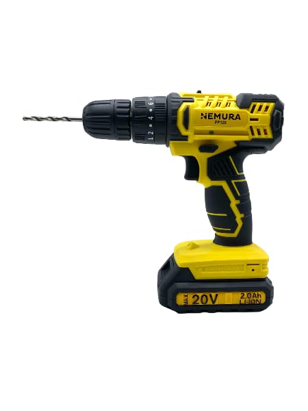 Nemura trapano batteria 20V con valigetta 54 accessori