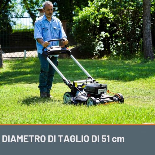 Worx WA6333 Lama Tosaerba 51cm per WG761E Acciaio