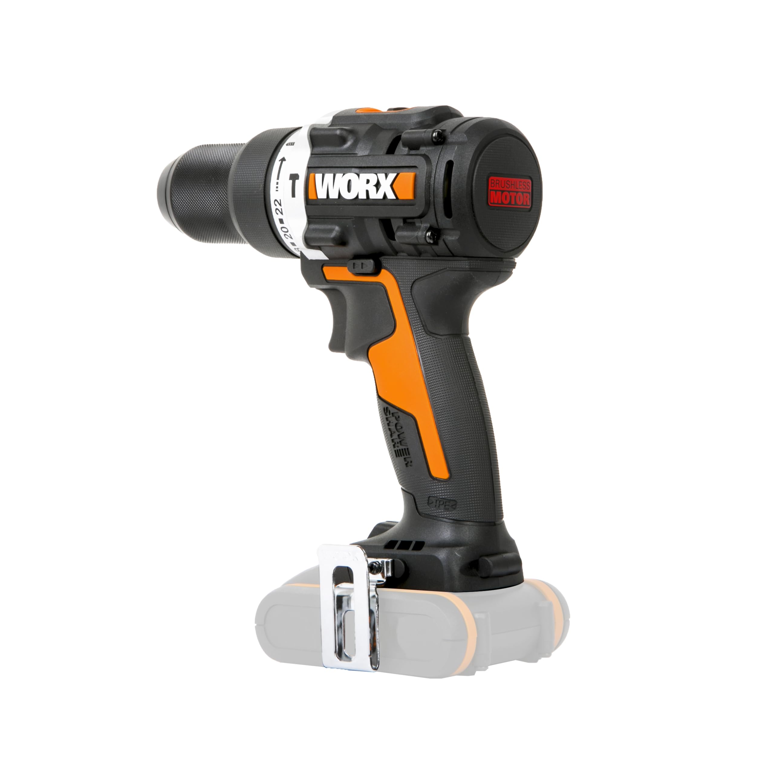 Worx WX352.9 Avvitatore Percussione 20V 60Nm