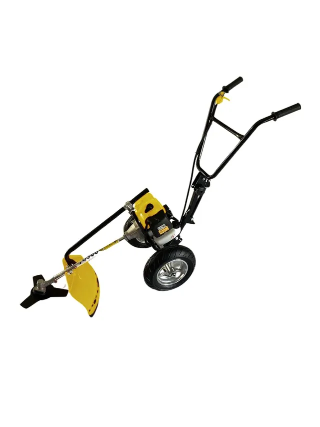 Nemura Decespugliatore Scoppio 52cc con Ruote Bobina Disco