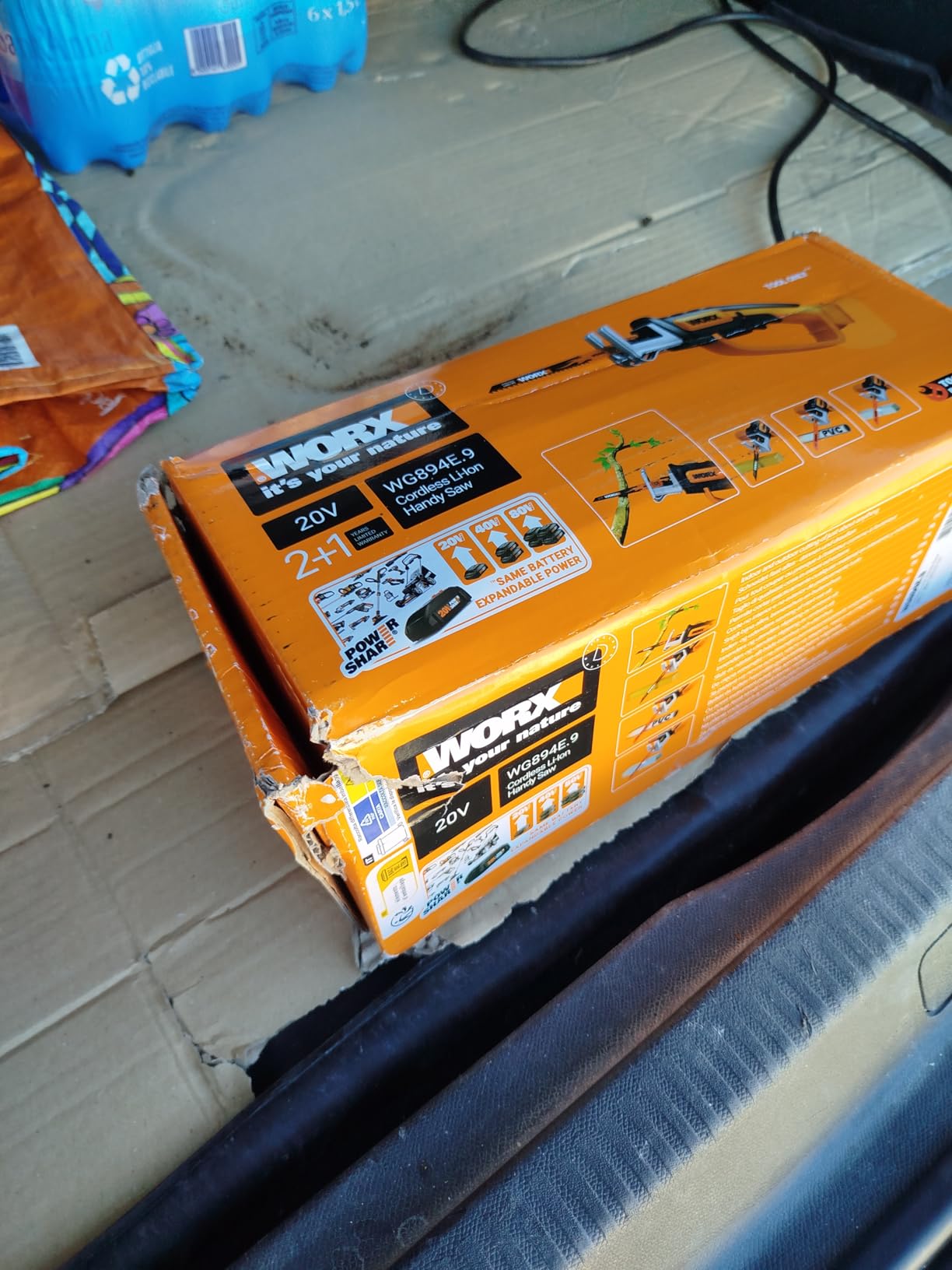 Worx WG894E.9 sega a gattuccio 20V solo corpo 60 mm