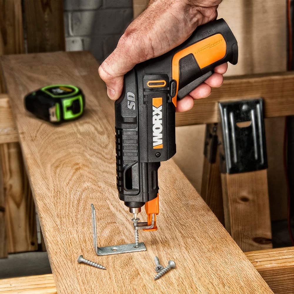 Worx WX255 avvitatore batteria 4V con caricatore 6 punte