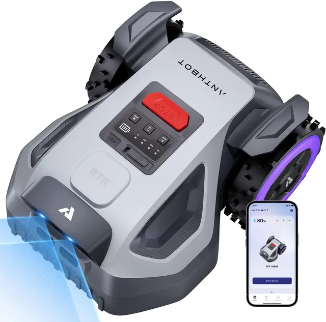 Anthbot M5 Robot Tagliaerba 500 m² Senza Filo