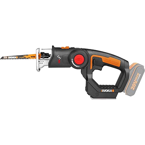 WORX WX550.9 Seghetto Combinato 20V Solo Corpo Testa Girevole
