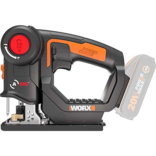 WORX WX550.9 Seghetto Combinato 20V Solo Corpo Testa Girevole