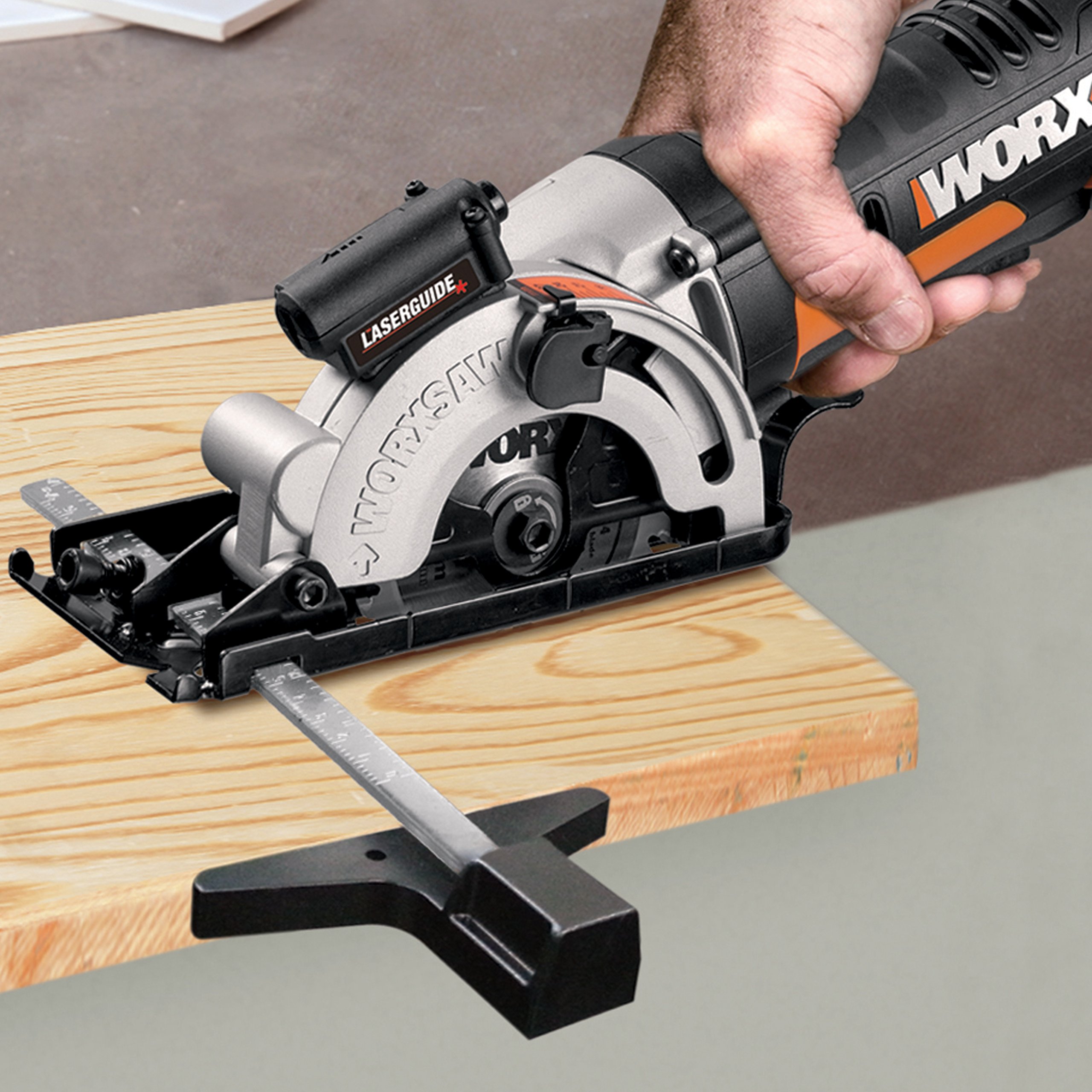 Worx WX523 sega circolare 20V a immersione compatta