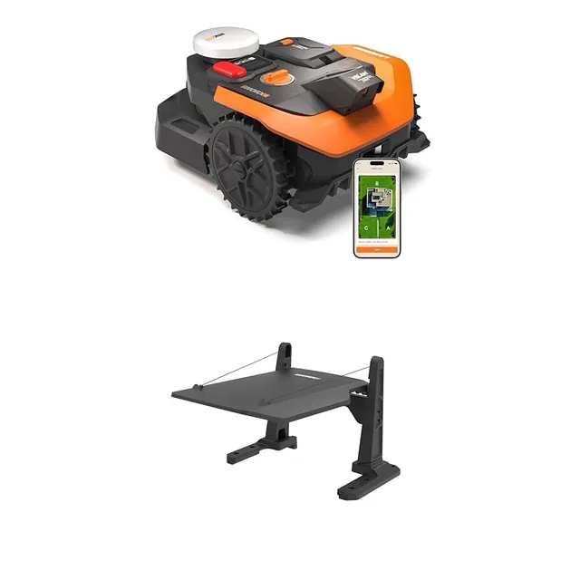 Worx Vision Cloud WR305E robot rasaerba 500mq garage
