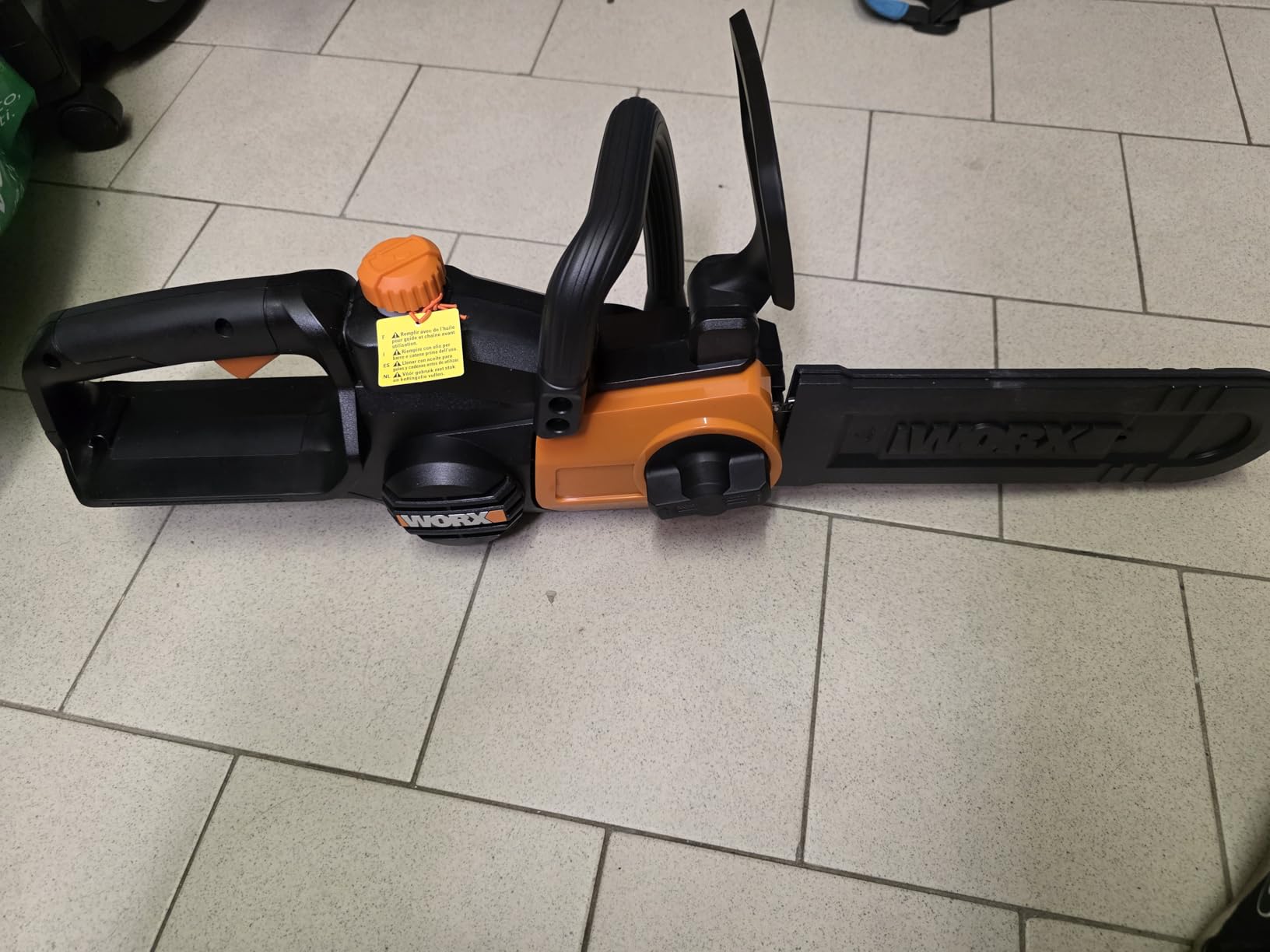 Worx WG322E.9 motosega a batteria 25 cm solo corpo