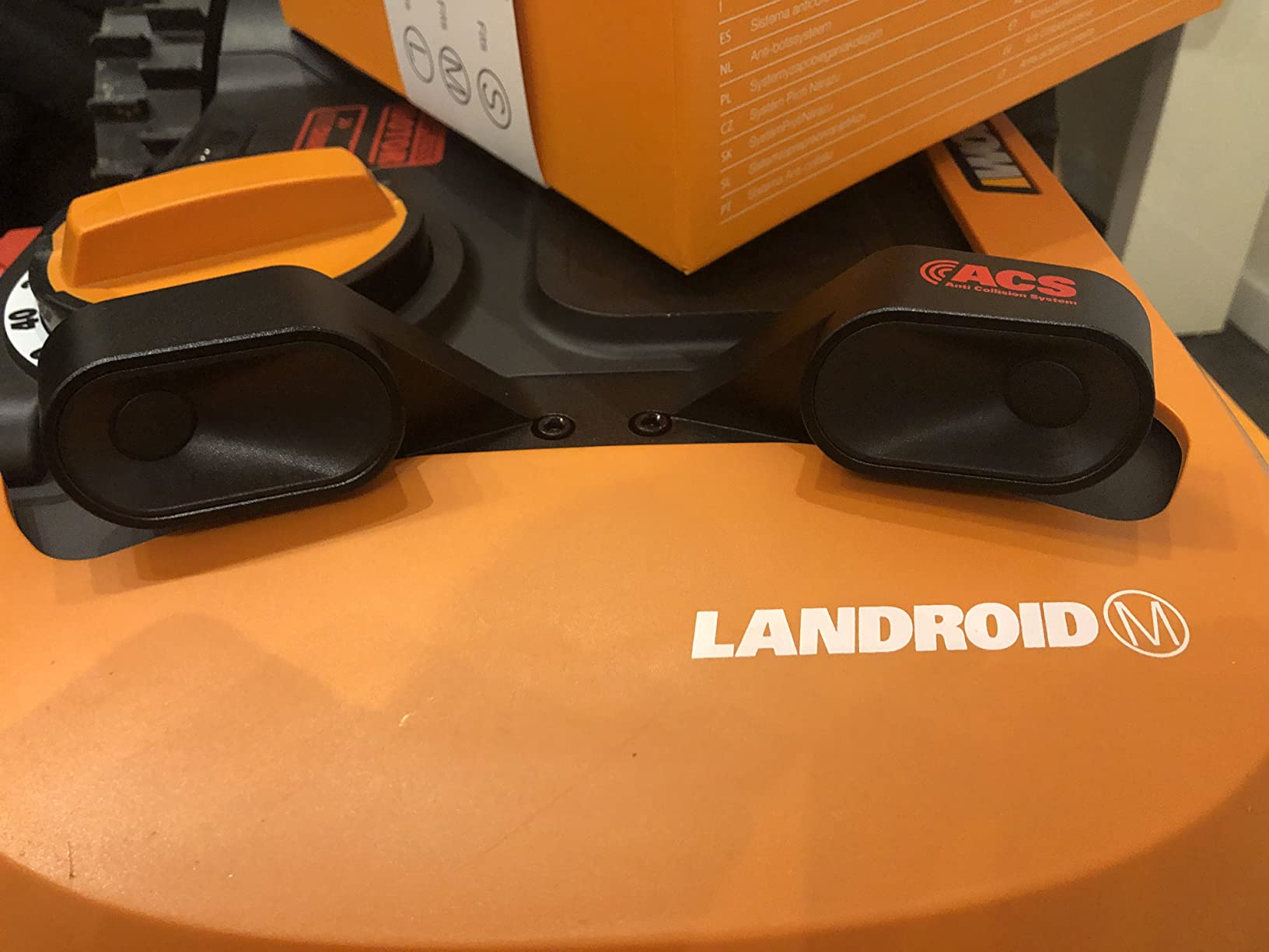 Worx Landroid WA0860 modulo sensore collisione ACS nero