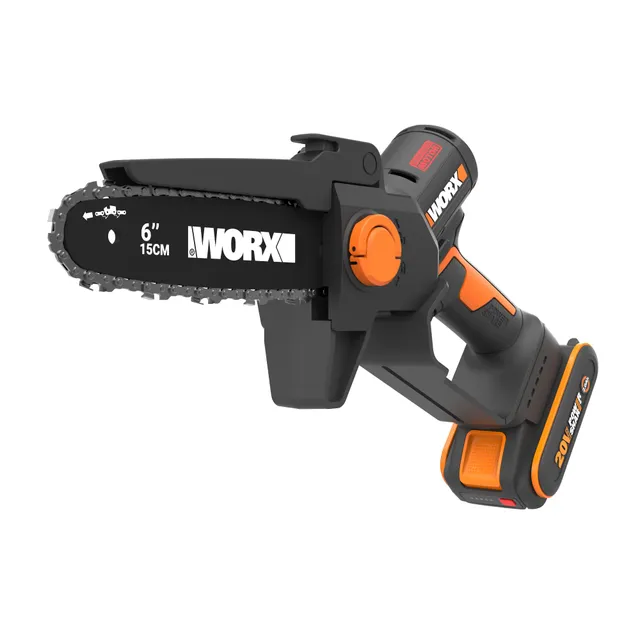 WORX WG327E mini motosega batteria 15 cm con batteria 2 Ah brushless