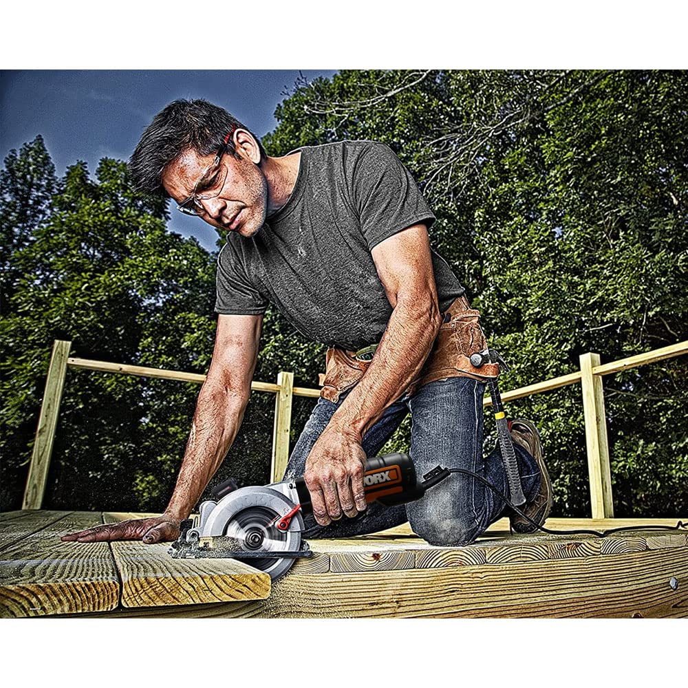 Worx WX427 sega circolare compatta 710W con laser