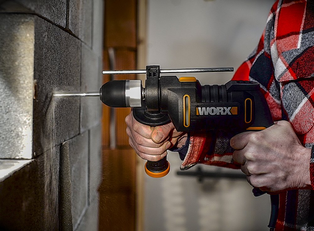 Worx WX317 trapano a percussione 600W velocità variabile