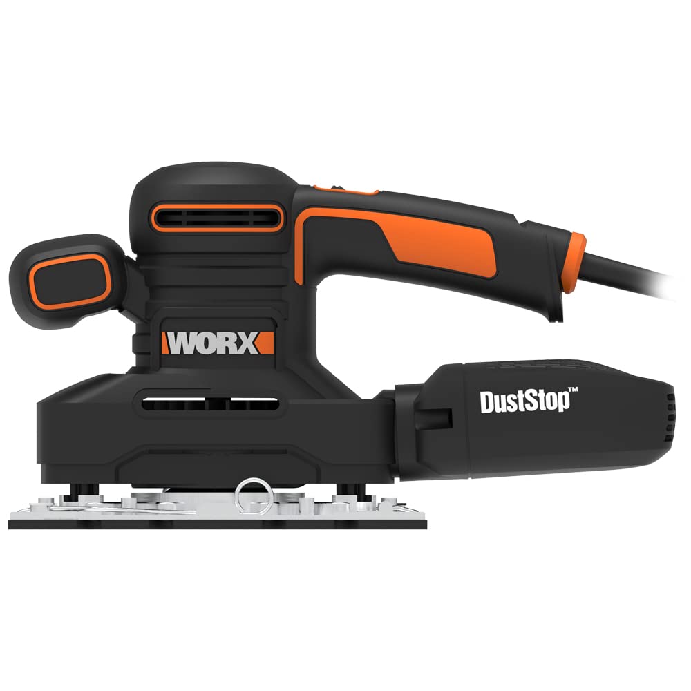 WORX WX641 Levigatrice Orbitale 250W con Fissaggio Rapido