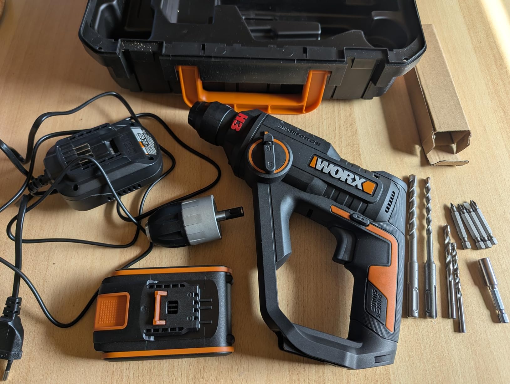 Worx WX391 Martello Perforatore 20V SDS Plus 13 mm
