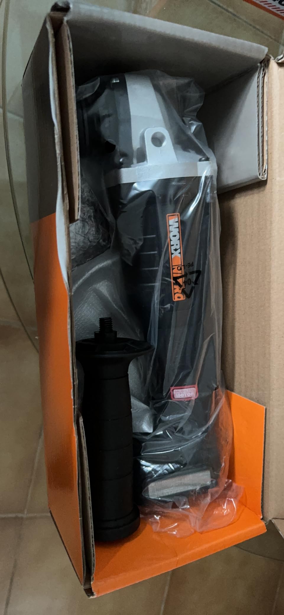 Worx WX813.9 smerigliatrice angolare 20V 115mm solo corpo brushless