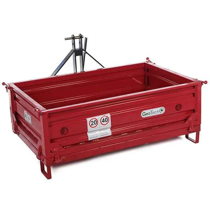 Geotech TRP 140 cassone trattore ribaltabile 500 kg