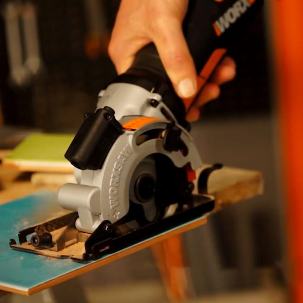Worx WX426 sega circolare compatta 400W immersione