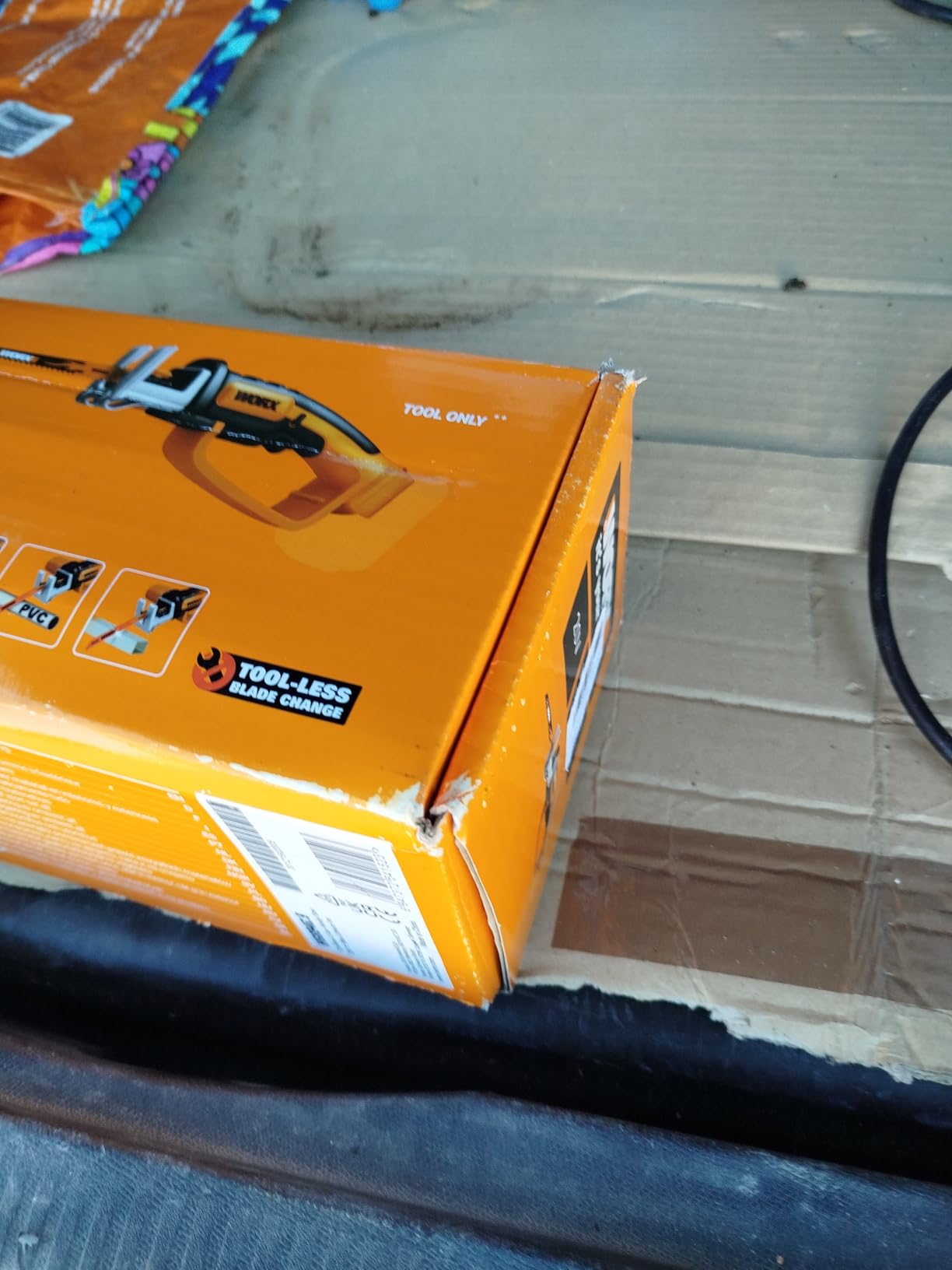 Worx WG894E.9 sega a gattuccio 20V solo corpo 60 mm